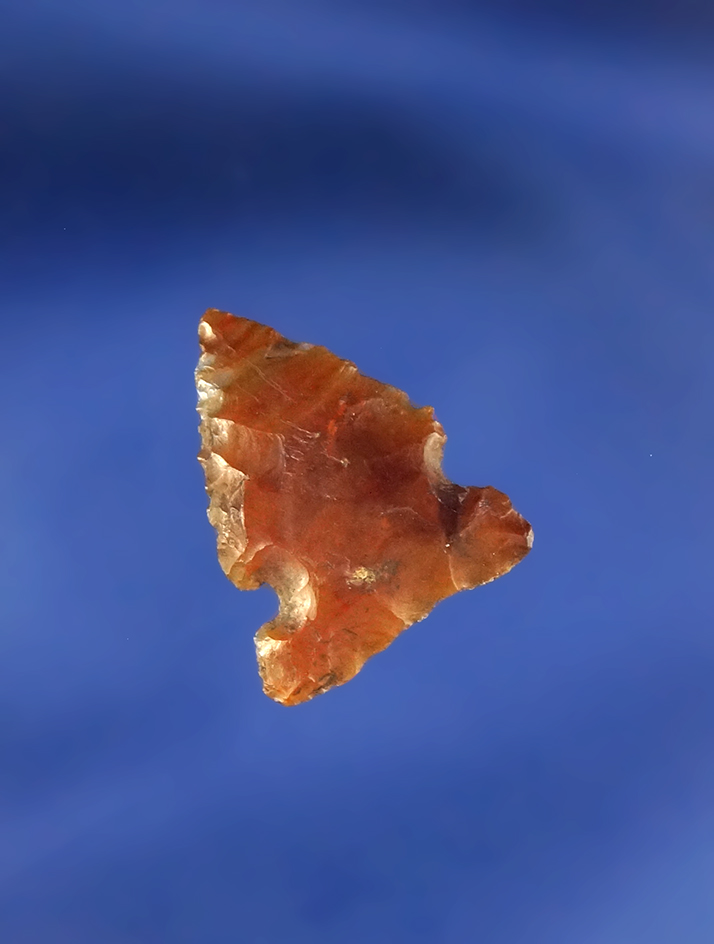 3/4" Desert Side Notch - quality semi translucent material found near the Coeur D' Alene Rvr in Idah