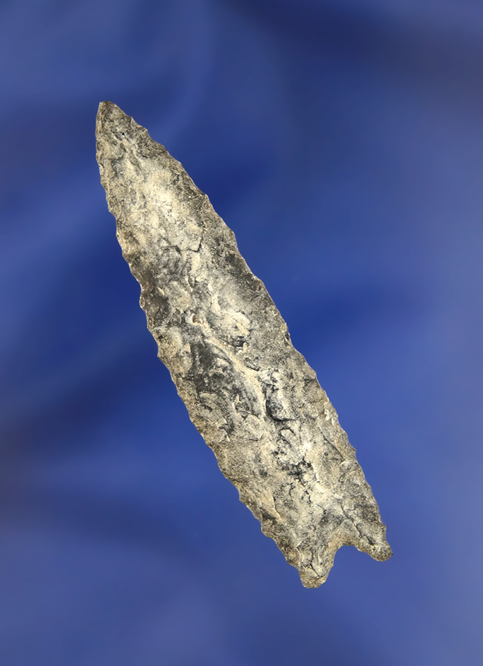 2 7/16" Humboldt made from well patinated Obsidian, found in Oregon.