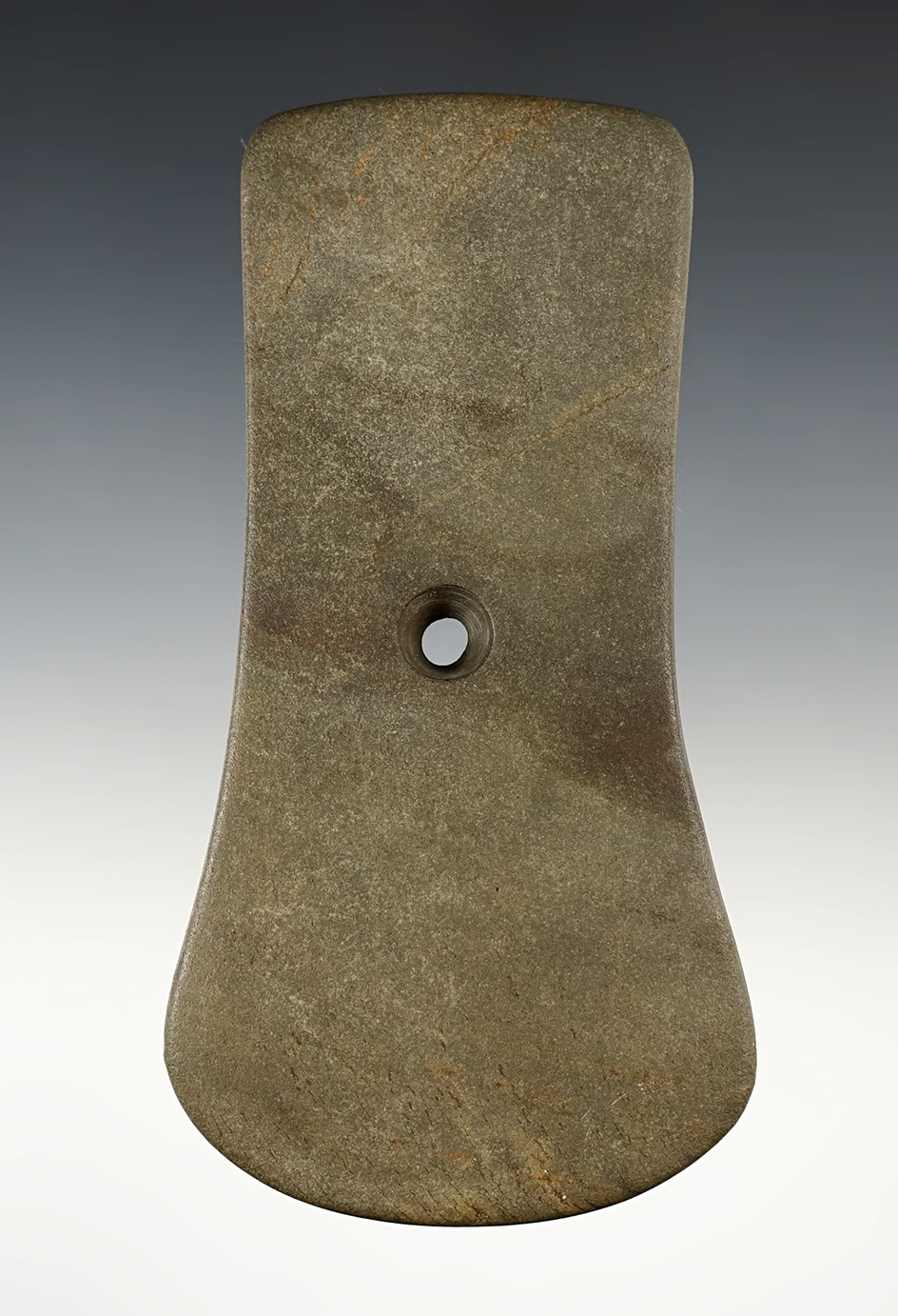 Fine 5 1/8" Keyhole Pendant found in Ashland Co., Ohio. Comes with a Davis COA, G8.