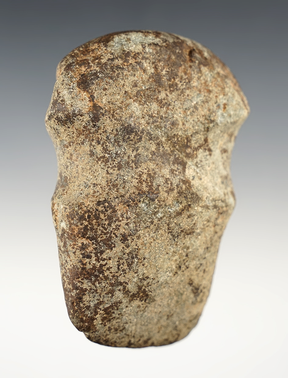 3 7/8" long 3/4 Groove Axe that is well patinated. Found in Ohio. 