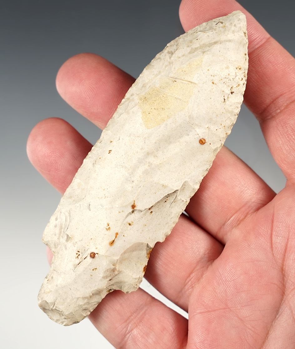 Nice 4 3/8" Stemmed Knife found in Greene Co., Missouri. 