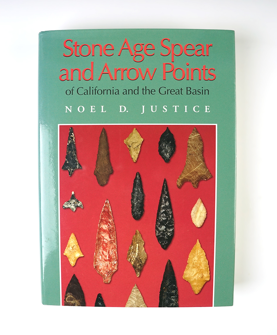 Hardcover Book: "Stone Age Spear and Arrow Points of the California and the Great Basin".