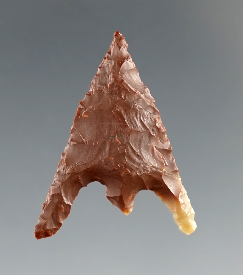 1 1/8" Gunther made from attractive green and brown Franciscan chert found in Northern California.