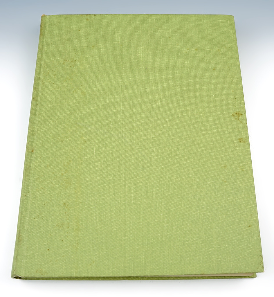 Hardcover book "Hopewell Archaeology" by Brose Greber, in very good condition. Copyright 1979.