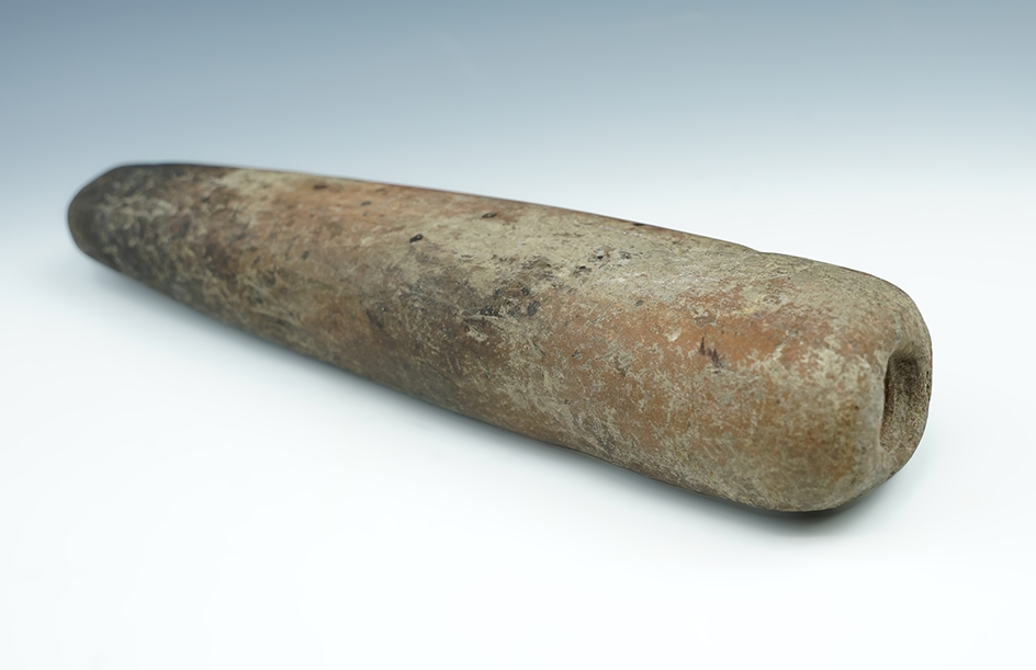 Massive 10" unfinished Pipe found in New Mexico. Both ends have drilling started.