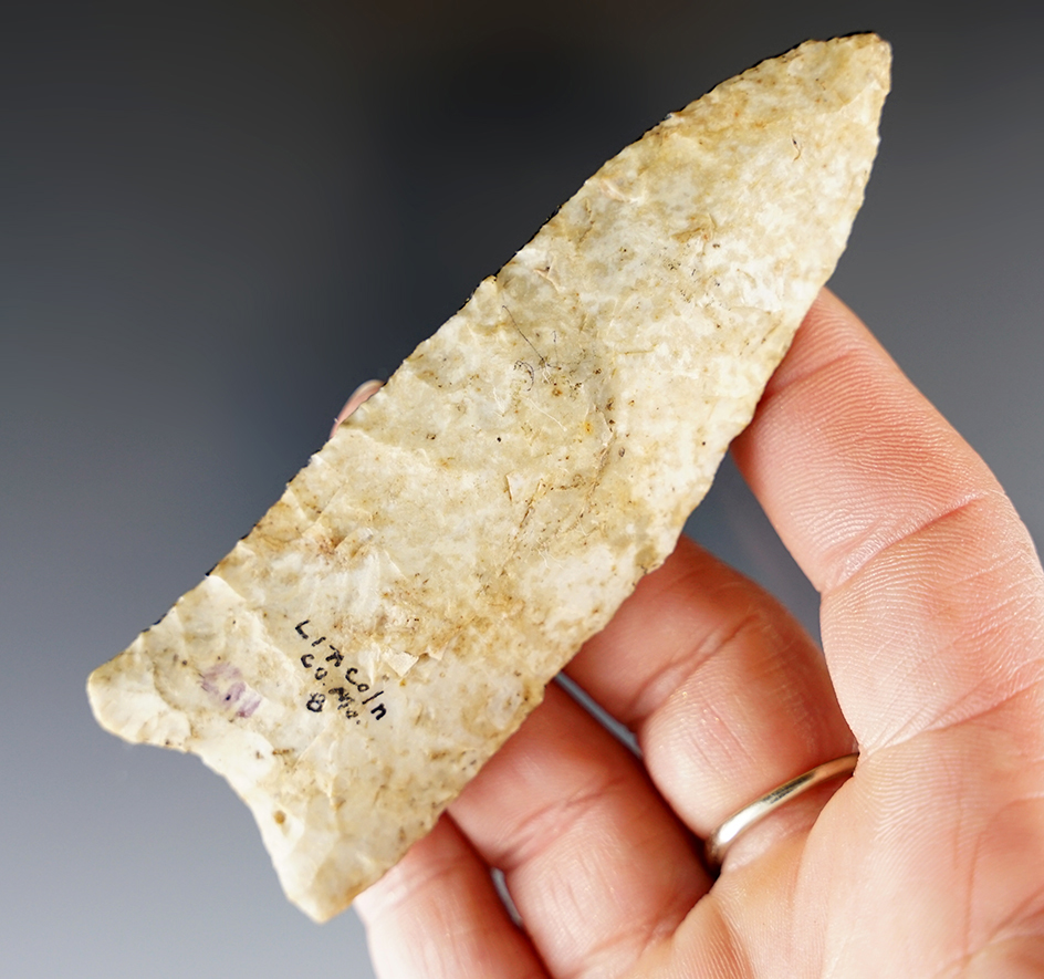 Nice style on the 3 13/16" Dalton found in Lincoln Co., Missouri.