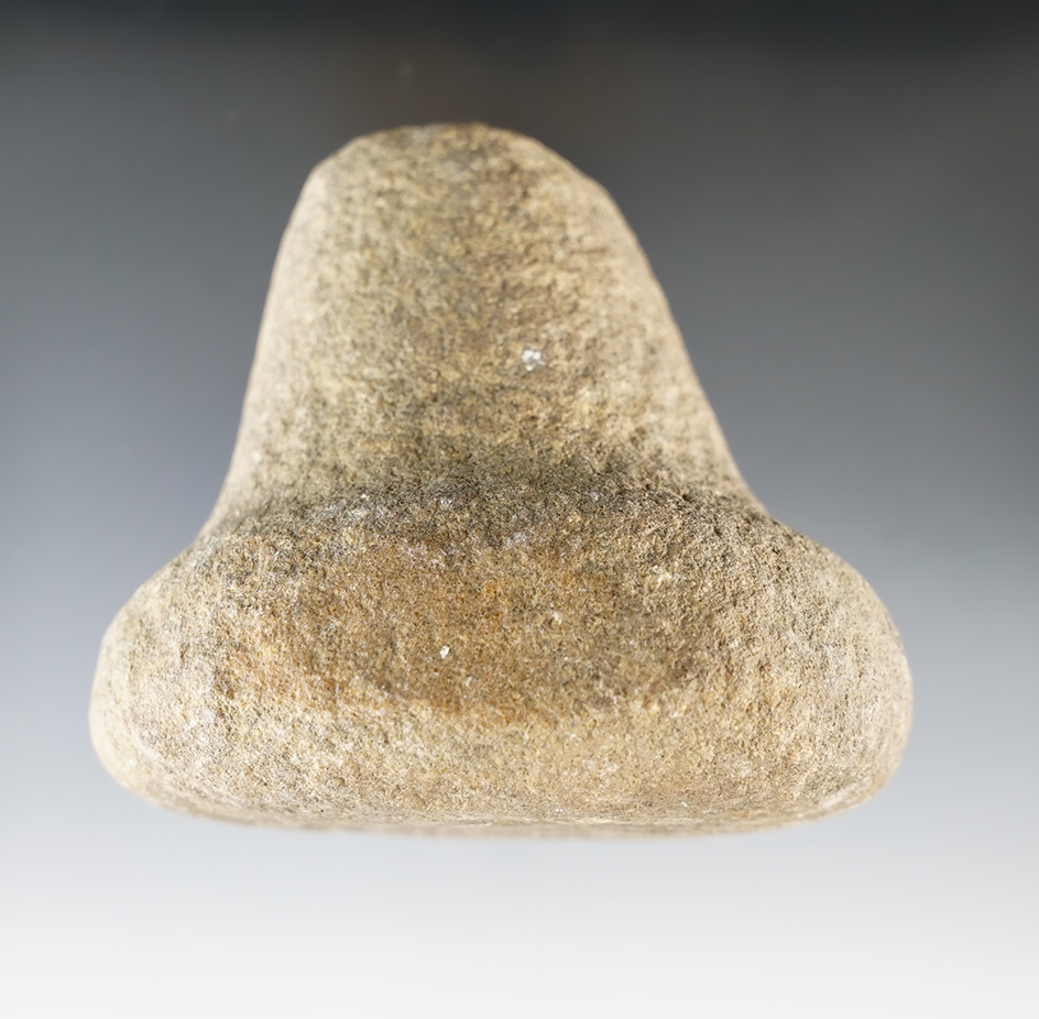 3 1/8" Bell Pestle found in Missouri.
