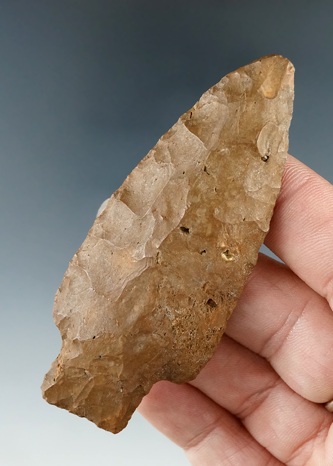 3" stemmed knife found in Union Co., Florida.