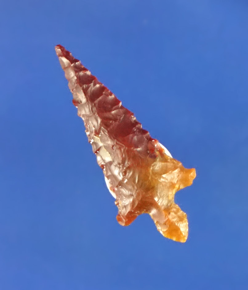 Nice! Very delicate 13/16" Klickitat Dagger  Jasper found by Norma Berg near the Columbia River