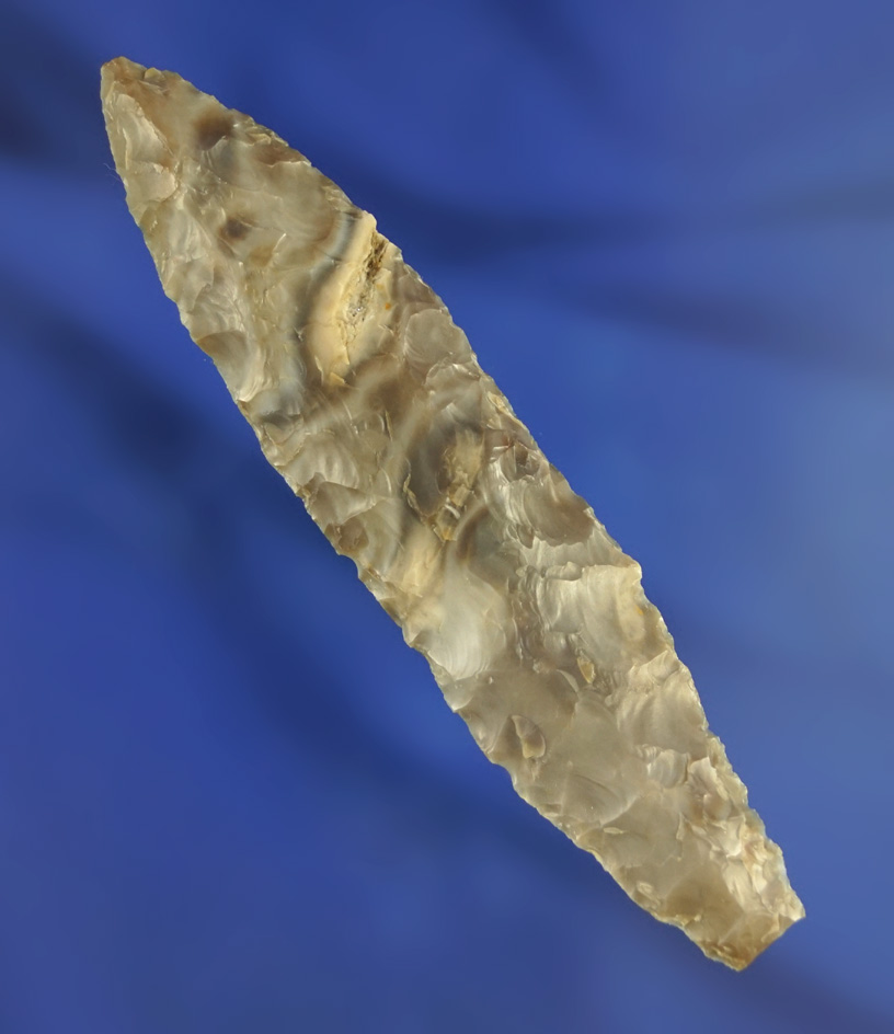 3 1/8" Cascade found during the 1940s in Nevada. Ex. Hoop, Gerlach collections. Stermer COA.