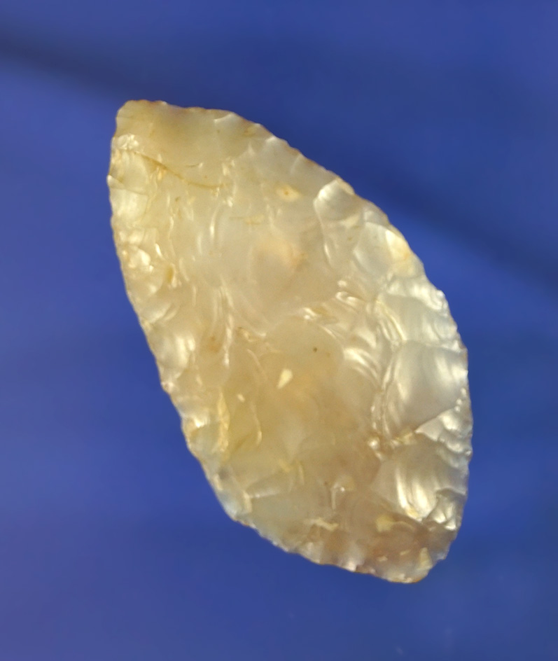 2 3/16" agate Knife that is beautifully translucent found near the Columbia River, Washington.