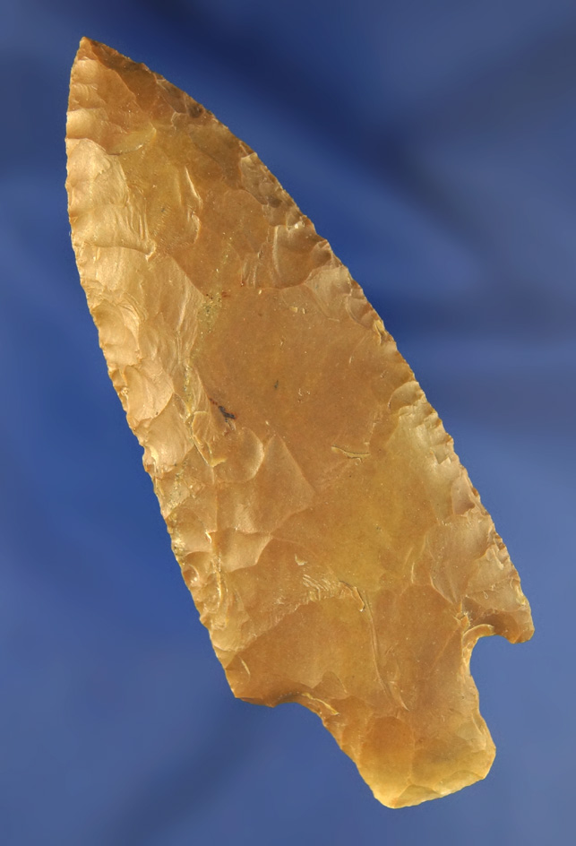 3 13/16" Pickwick found in Tennessee. Ex. Gene Lentz collection.