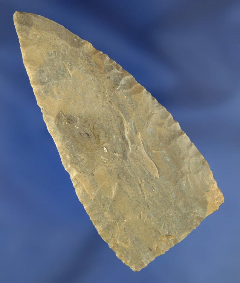 3 1/4" Copena Triangular made from Hornstone found a Kentucky.