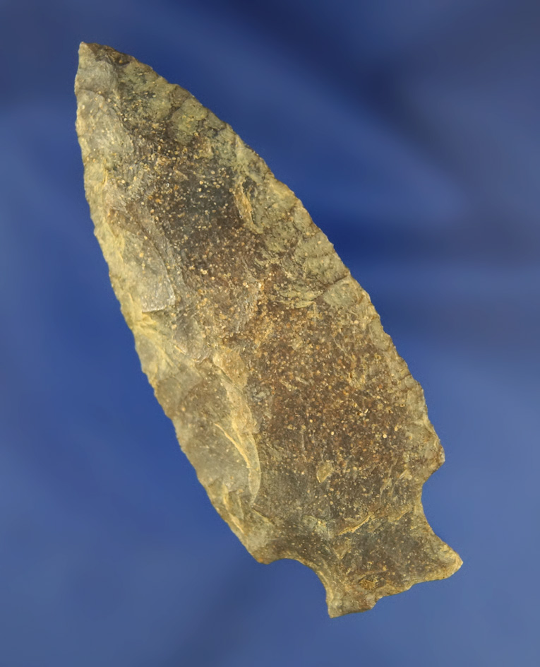 3 1/16" nicely patinated Stemmed Knife found in Kentucky.