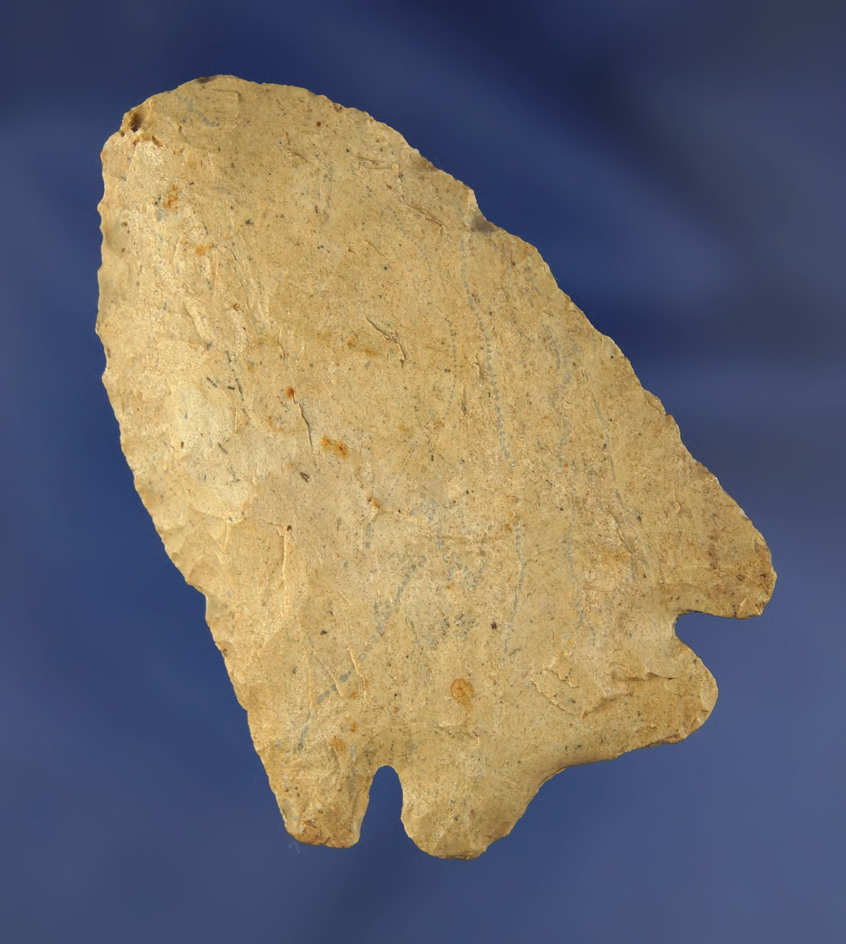 2 1/2" nicely flaked and heavily patinated Cornernotch Knife found in Daviess Co.,  Kentucky.