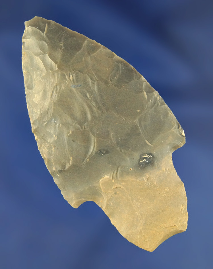 Classic style 2 7/8" Hornstone Adena found in Kentucky.