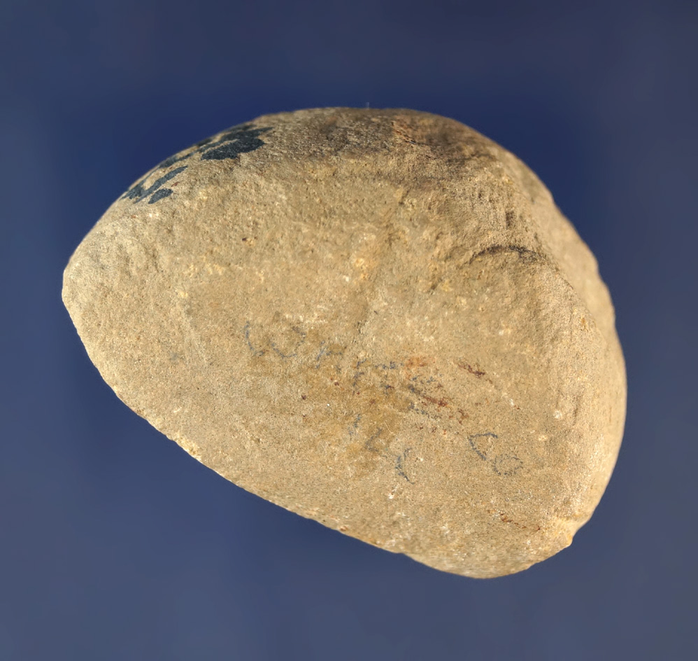 1 7/8" Hemispheric Cone found in white Co.,  Illinois.