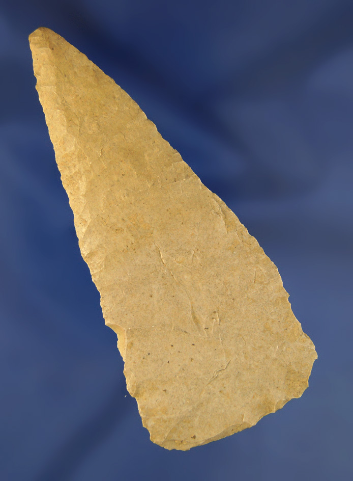 4" thin and well flaked Stanfield Knife found in Kentucky.