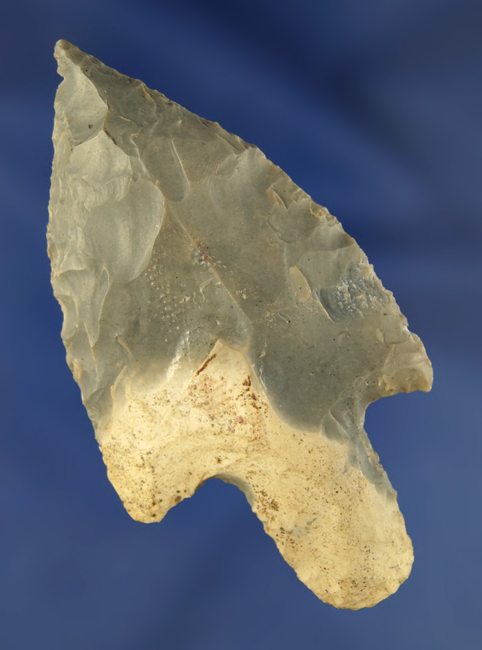 3 3/16" Buck Creek made from Hornstone found in Kentucky.