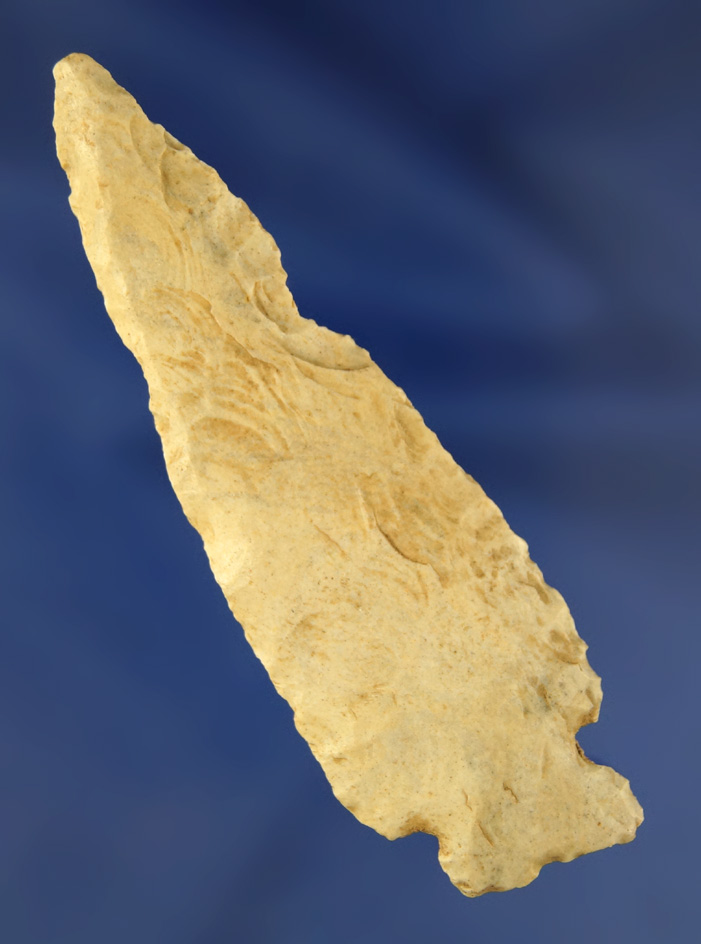 3 3/16" Cornernotch Knife that was well used in ancient times found in Kentucky.