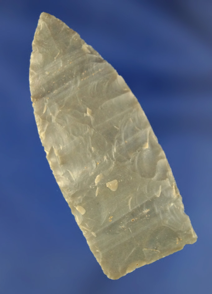 2 7/16" Woodland Period Lanceolate found in Kentucky.