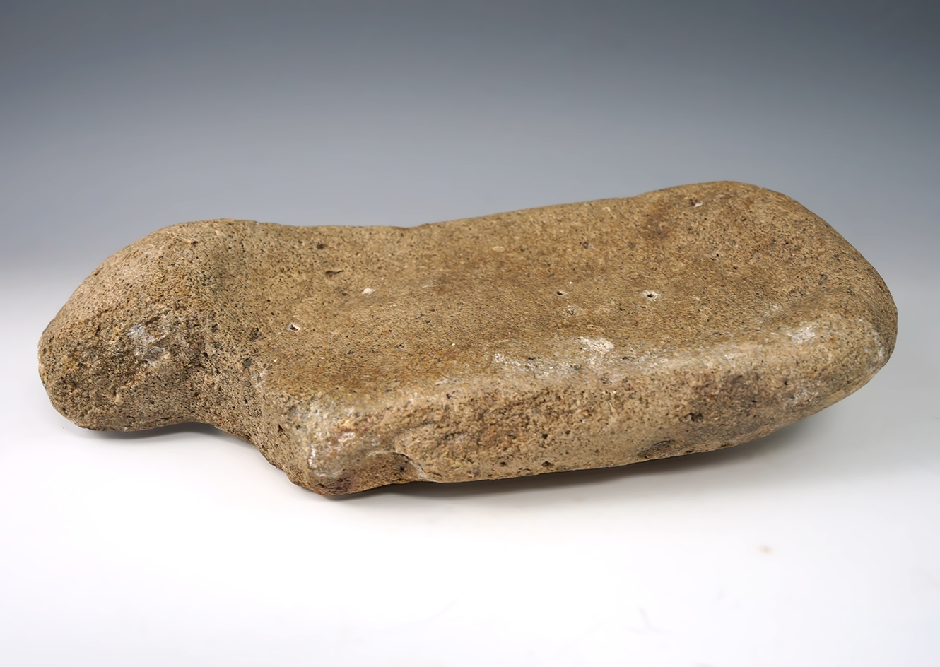 9 1/4" Stone Pallet found in the Chiricahua Mountains, Cochise Co., Arizona.