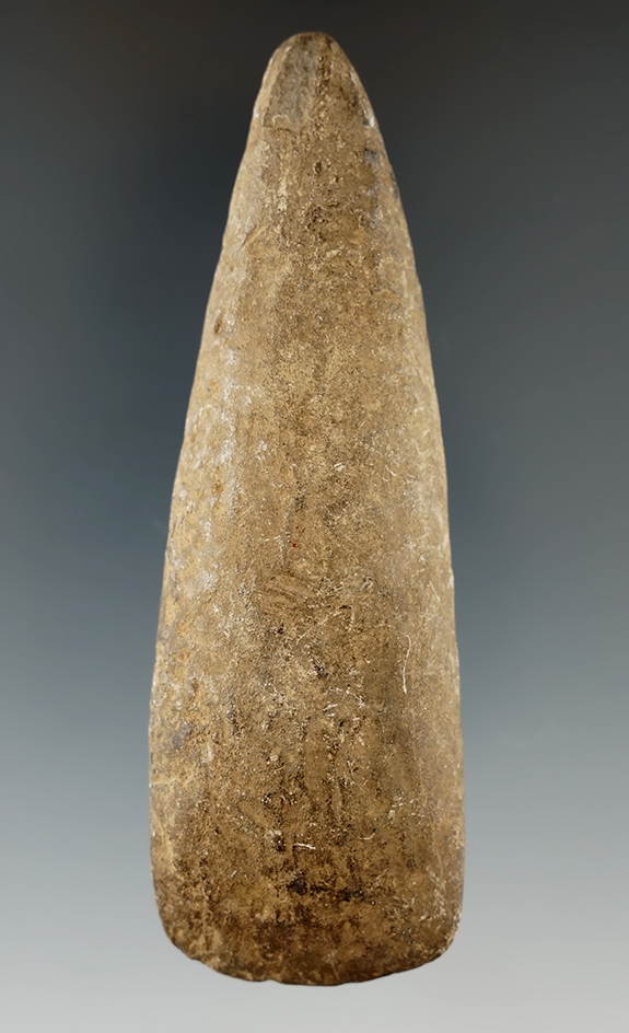 3 7/8" may found in Allegheny Co., New York. Ex. Howdy Lang.