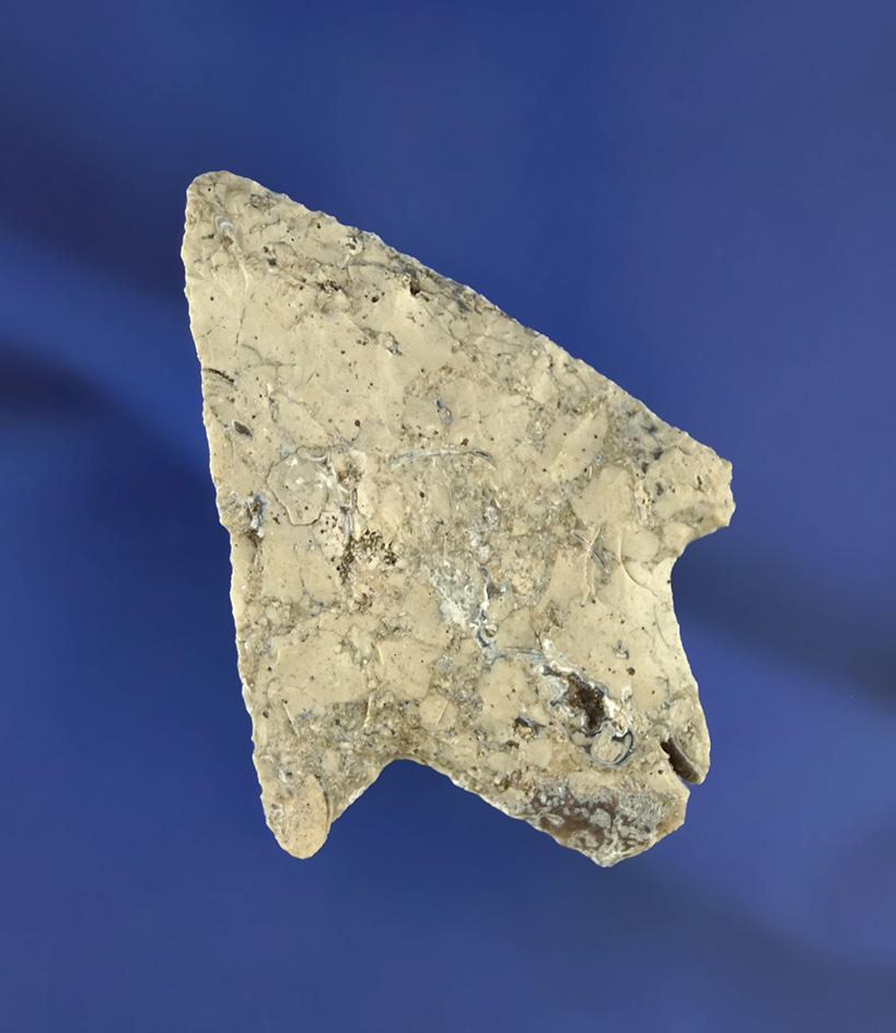 Heavily patinated 2 7/16" Marion found in Florida. Ex. Len Weidner collection.