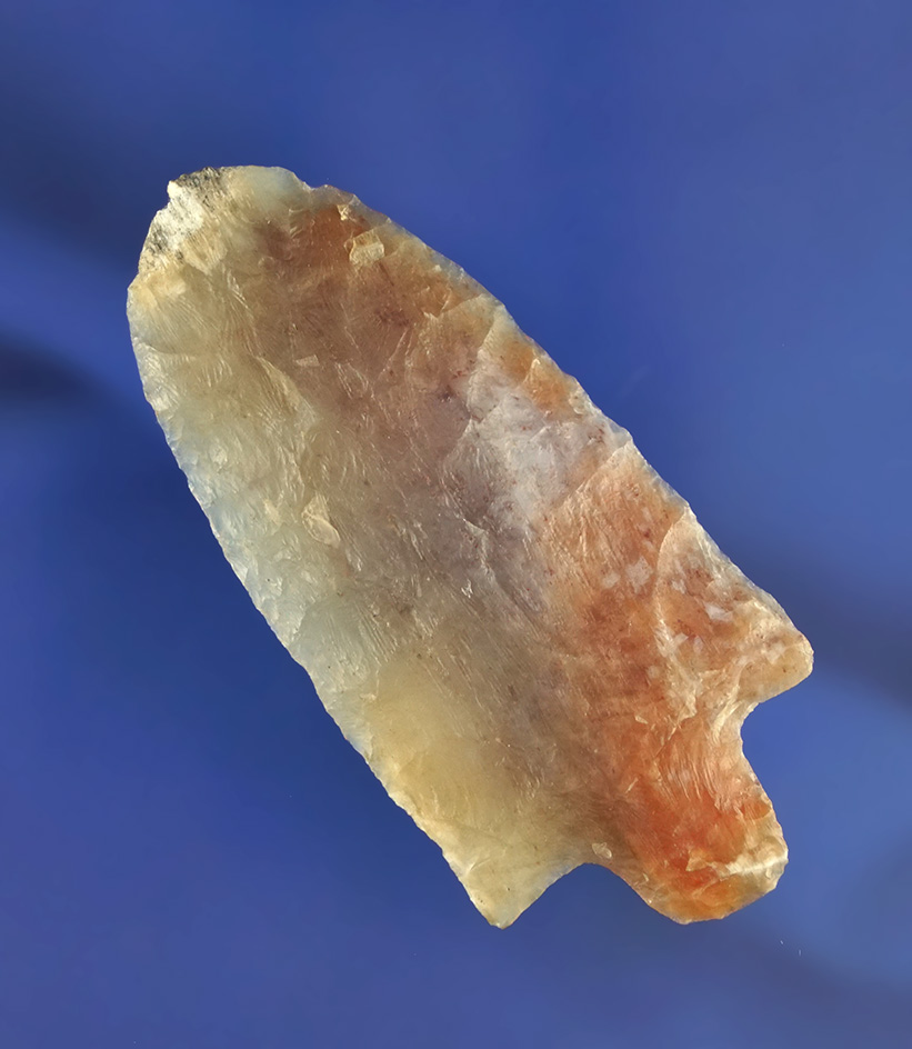 2 11/16" highly translucent Marion found in Florida. Ex. Len Weidner collection.