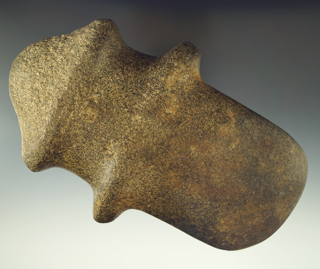 Sale Highlight! Rare 6 3/4" by 4 1/4" Michigan Barbed Axe - Williams Co., Ohio. Minor restoration.