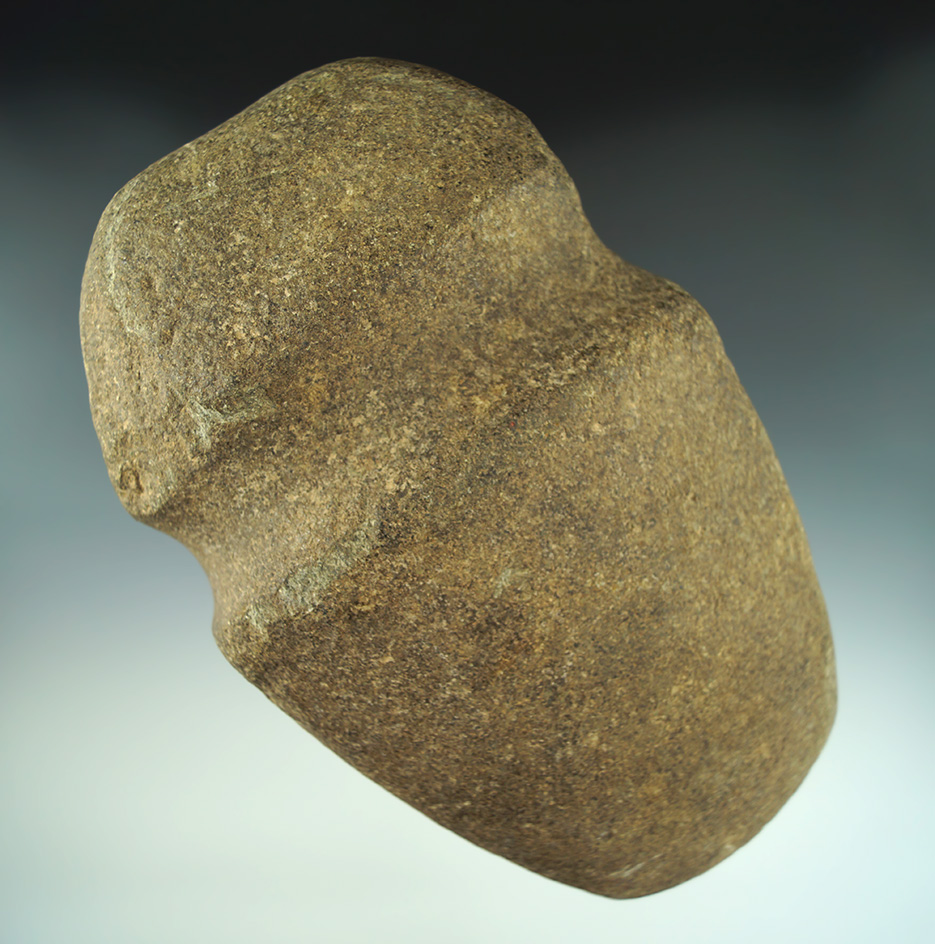 Large 7 1/16" full grooved Axe in excellent condition found in New Jersey.