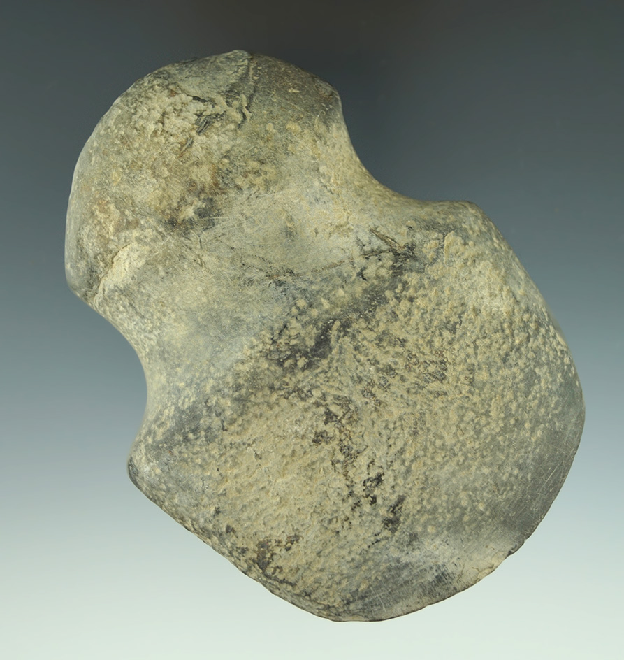 4" full grooved Axe found in Pedricktown, New Jersey in 1946.