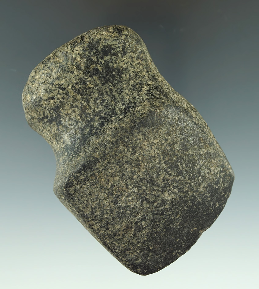 3 3/16" long 3/4 grooved Axe made from Hardstone found in New Jersey.