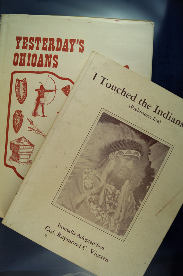 Pair of books by Vietzen, including: "I Touched the Indians Past", and "Yesterdays Ohioans".