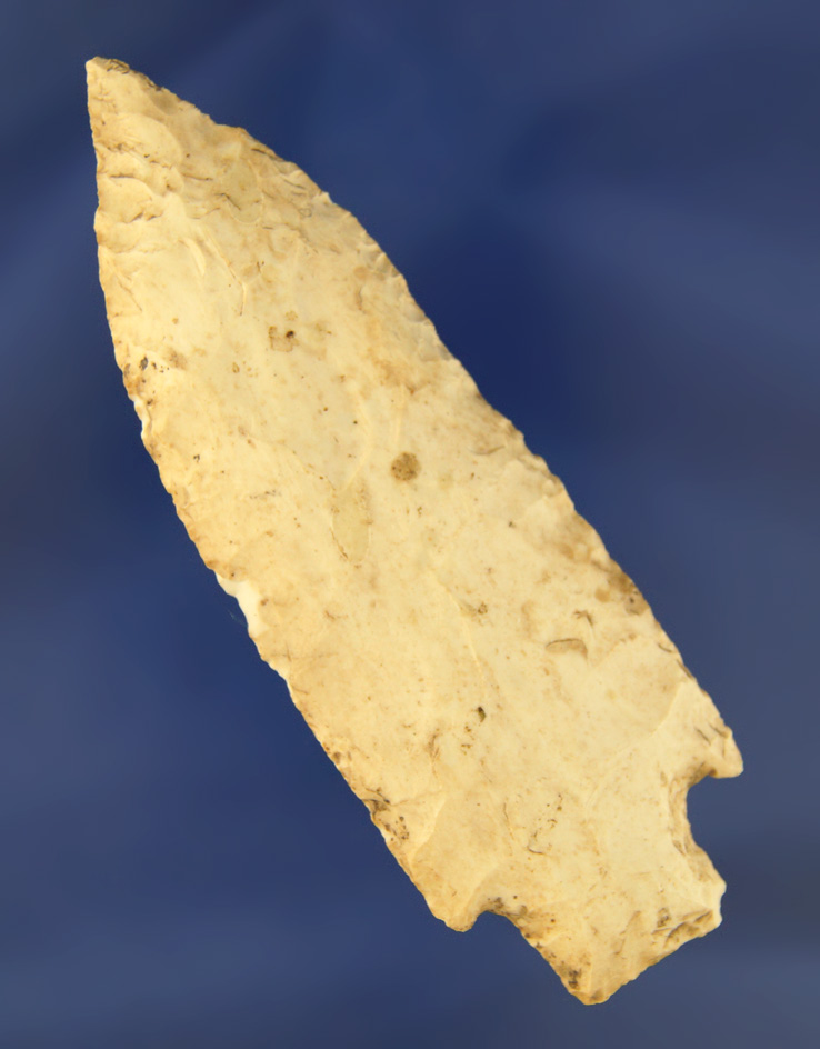 4 1/16" Etley found in Warren Co., Missouri. Ex. Sam Jensen collection.