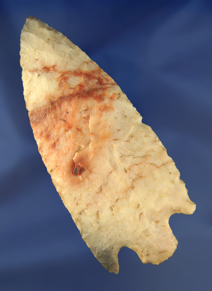 Exceptional! 5 1/4" Little River made from beautiful Novaculite - Arkansas. Ex.Curtis, olley,  Beute