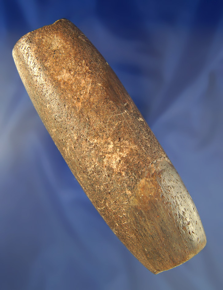 Large 5 9/16" Tube Pipe with restoration to a  break at one end found in Scioto Co., Ohio