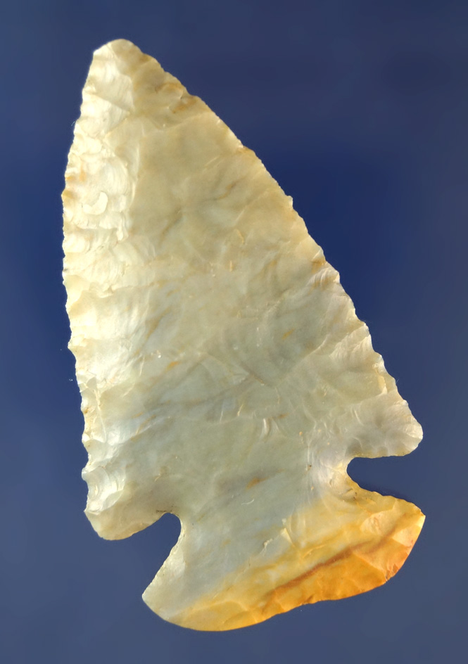 2 3/4" Dovetail made from high quality material with excellent flaking found in Daviess Co., Kentuck