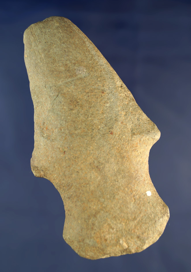 Uniquely styled 4 3/4" stone Axe found in Virginia.