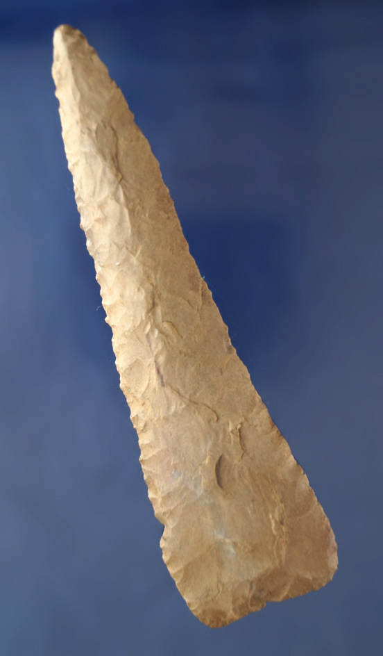 5 1/8" Cobbs Triangular Knife found in Green Co., Kentucky.