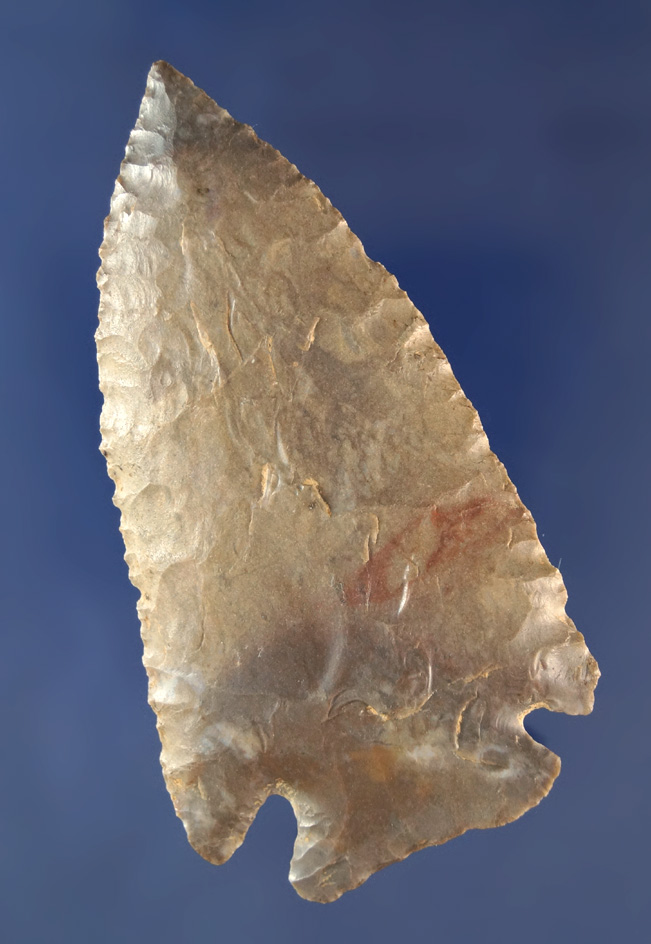 3 and" Cornernotch made from heavily patinated attractive material found in Fayette Co., Kentucky.