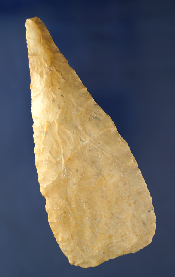 4 5/8" nicely patinated Illinois Knife. Ex. Speer collection.