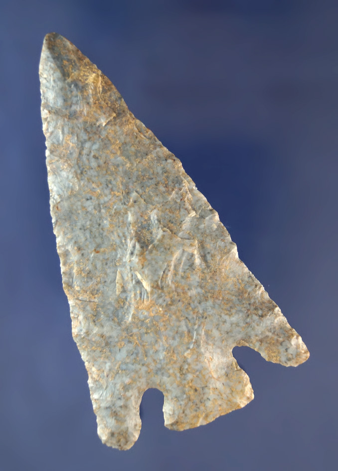 Very nice 3 1/4" Buck Creek made from Fort Payne chert found in Kentucky.