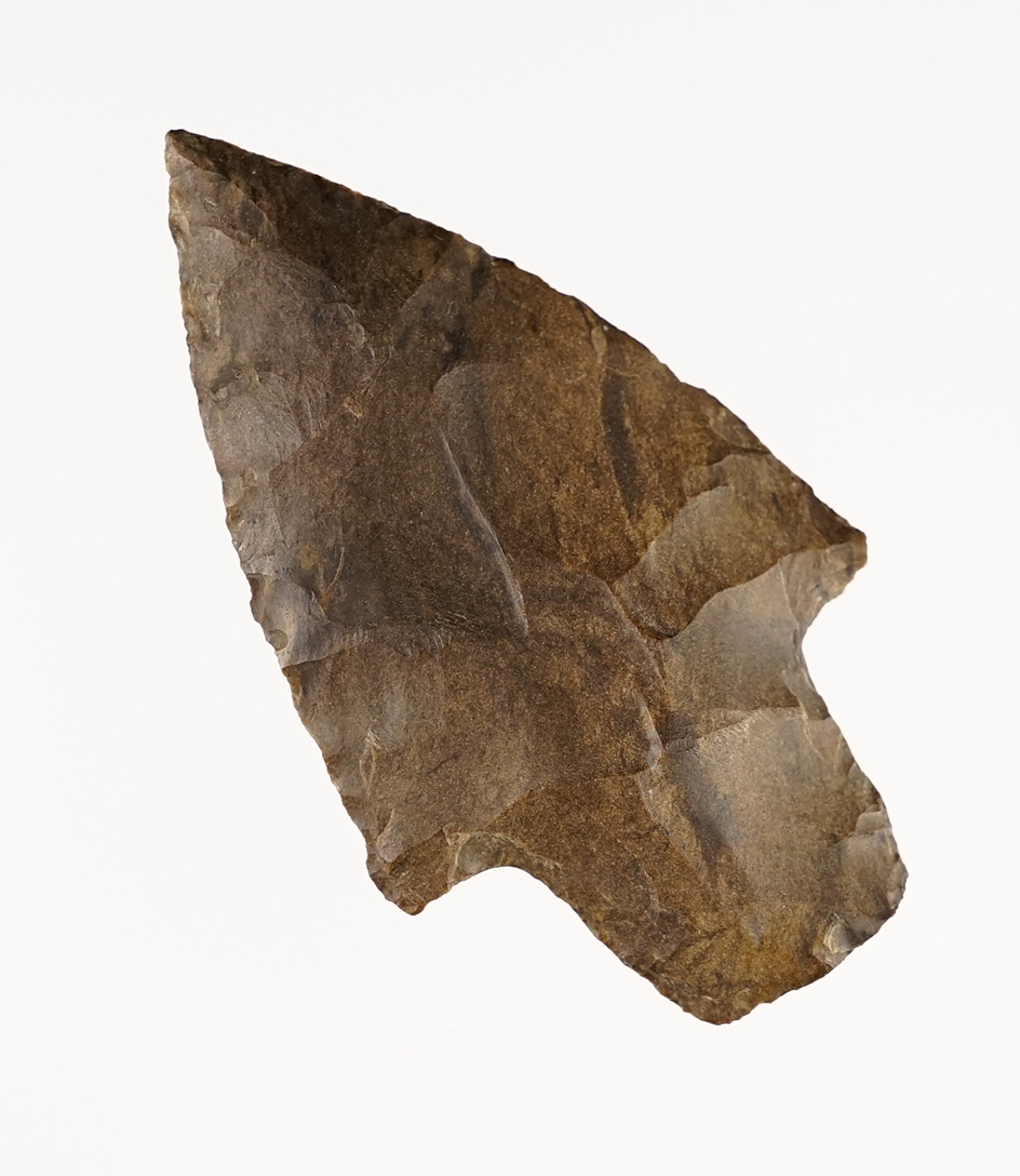 Nice 2 11/16" Tennessee Adena made from Dover Chert.