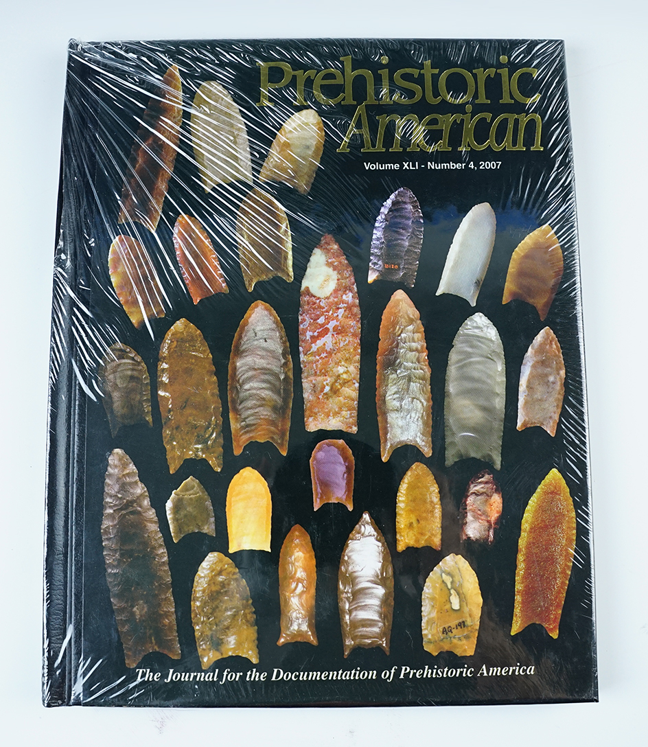 Hardcover Book: "Prehistoric American "Vol. XLI - Number 4, 2007. New in shrink wrap.