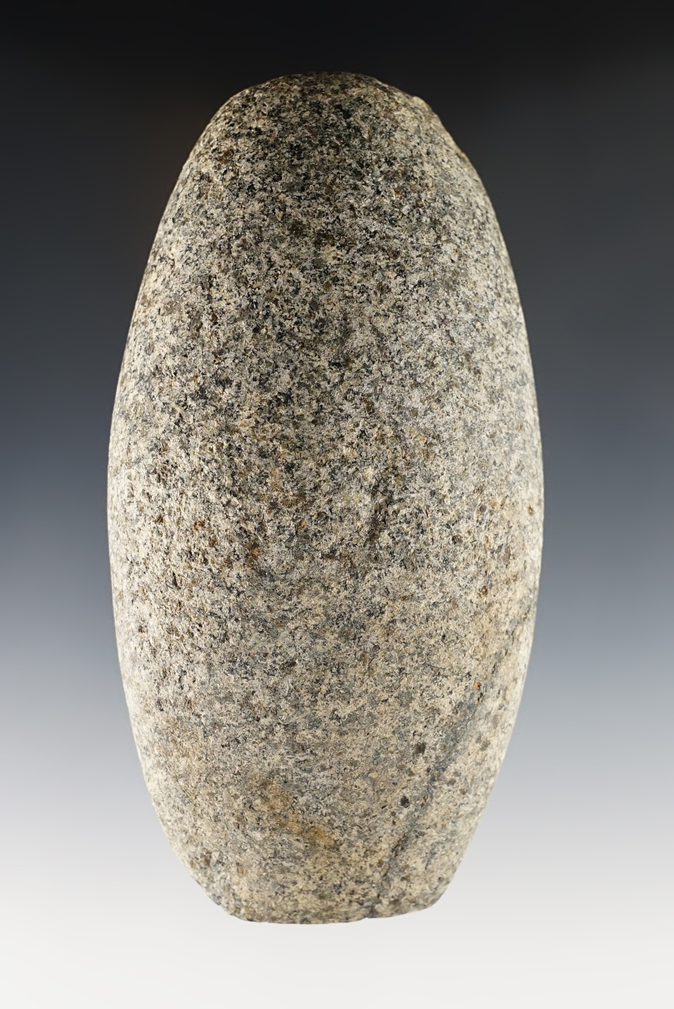 5 1/16" Hardstone Celt that is well made. Marietta, Washington Co., Ohio. Ex. E. Cline.