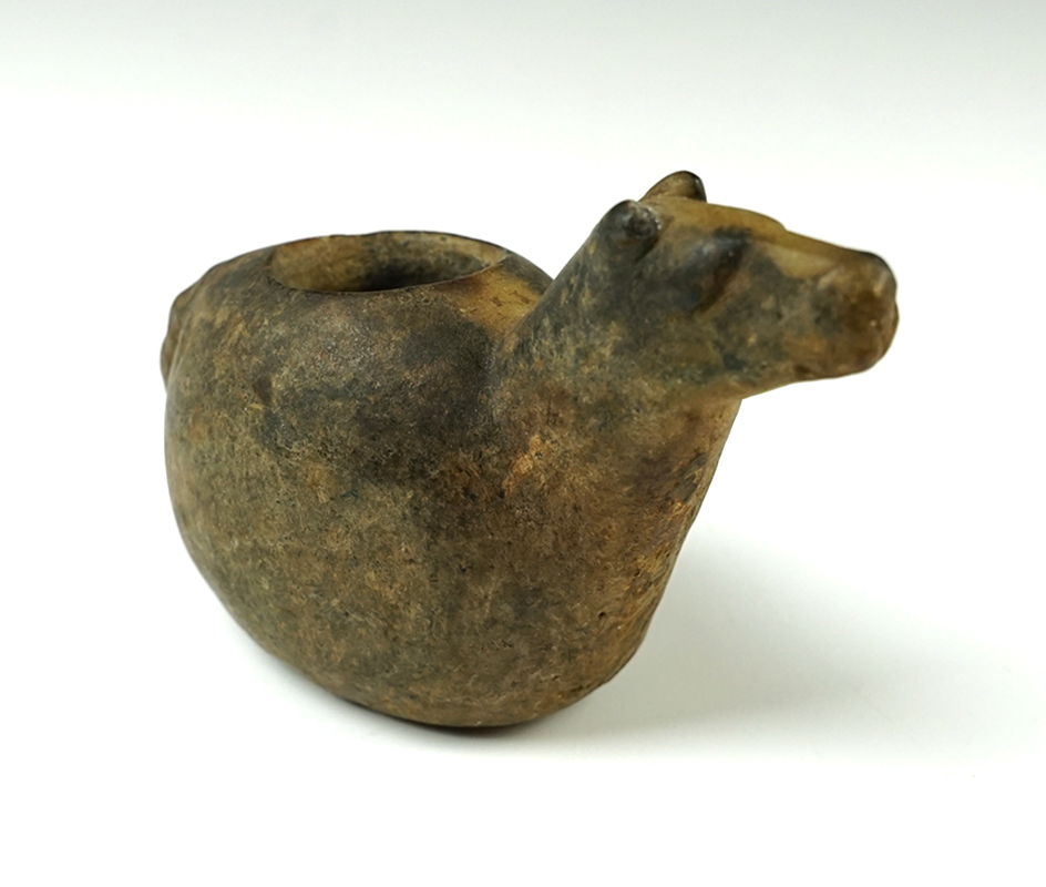 Well made 2 3/8" tall Llama Canopa. Found in Peru.