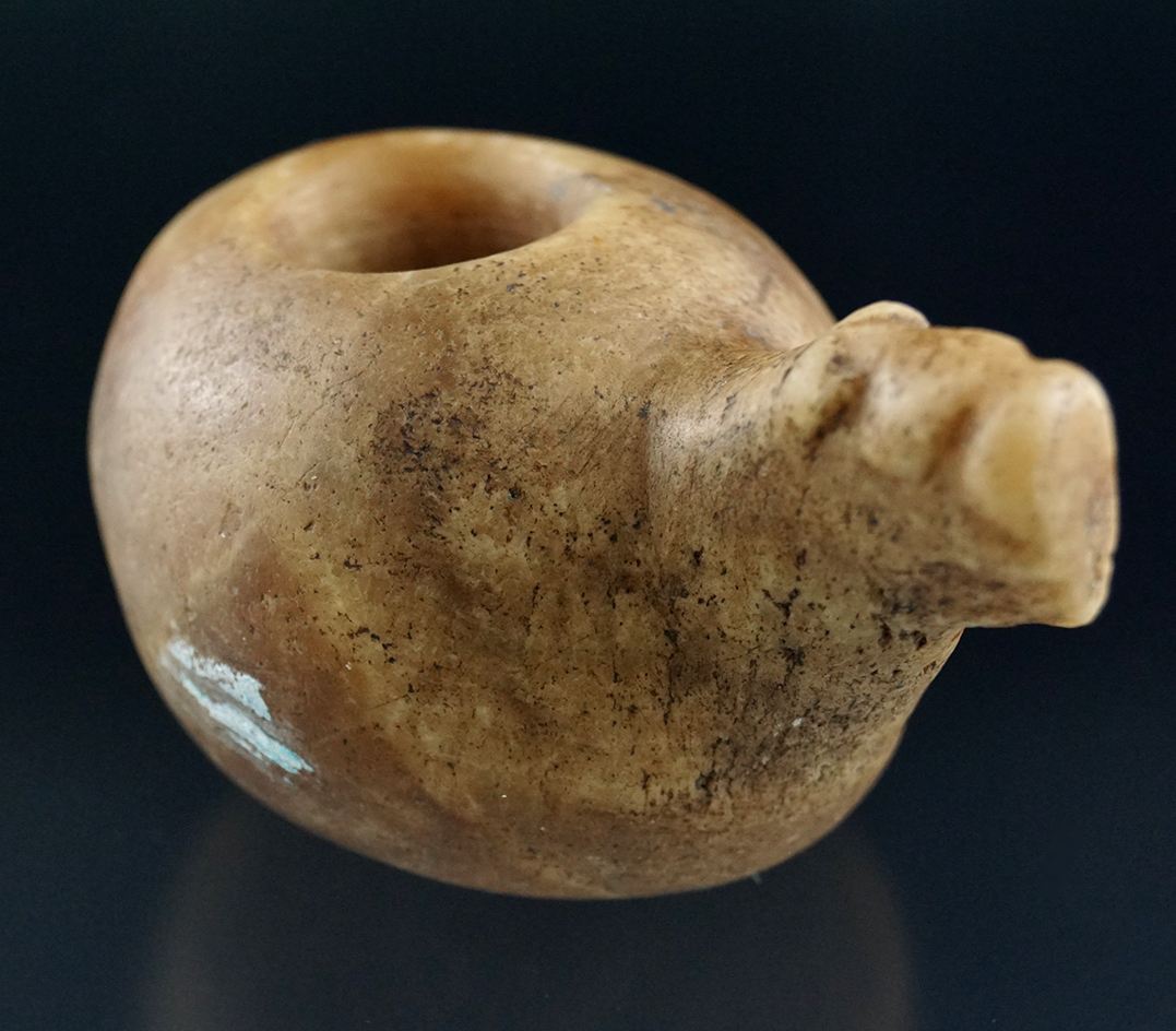 3 3/8" nicely styled llama Conopa found in Peru.