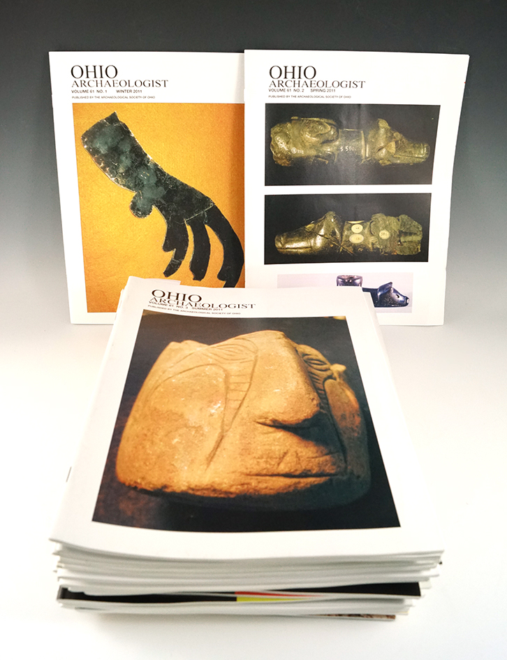 31 Volumes of "Ohio Archaeologist" 2011-2018.