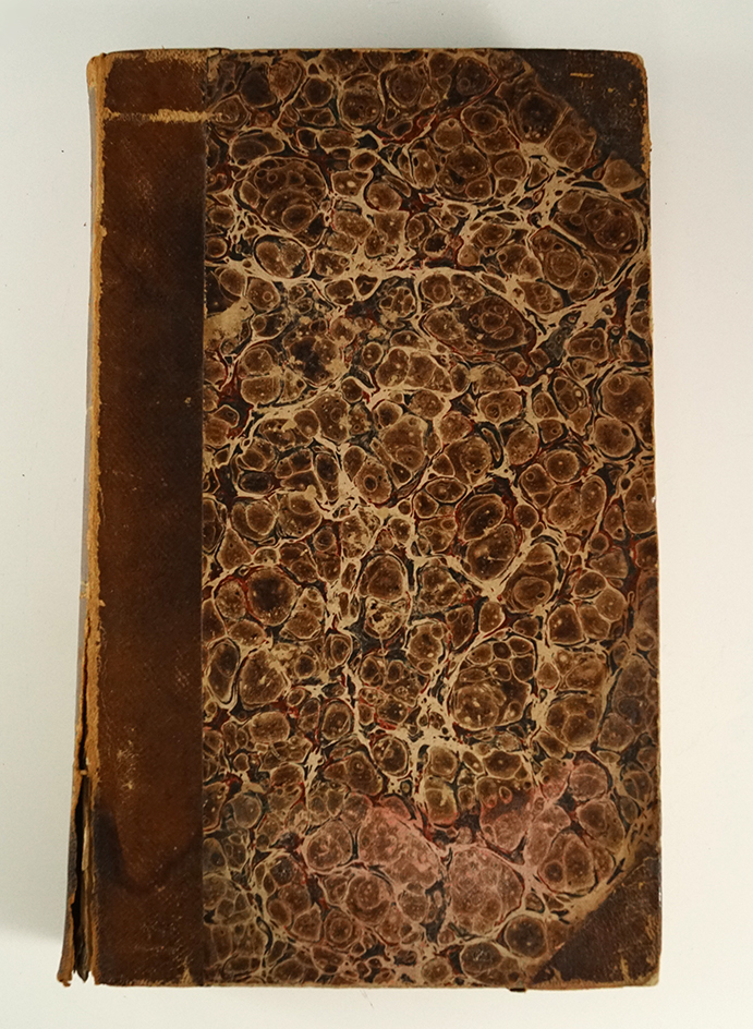 Hardbound book "Archaeologica Americana" by William Manning, 1820. Still in very good condition.